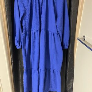 Old Navy Royal Blue Button dress